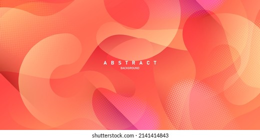Abstract Modern Design Geometric Background With Gradient Color Vector Illustration