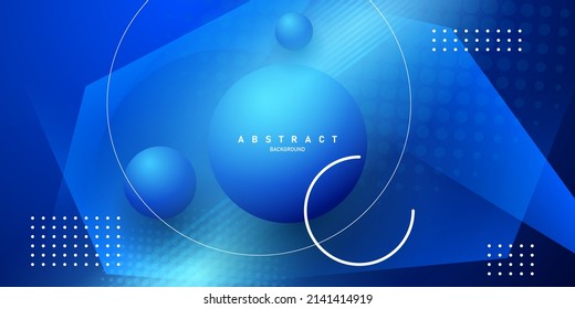 Abstract Modern Design Geometric Background With Gradient Color Vector Illustration