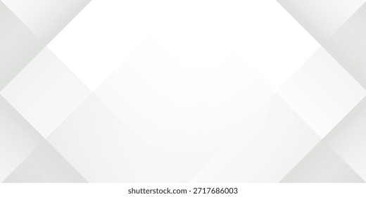Abstractas diseño moderno de fondo de patrón de cuadrícula gris y blanco con espacio para su texto. diseño de arte simple. ilustración de Vector.