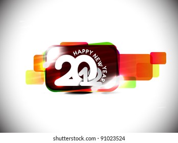 abstract modern design with new year 2012 background use.