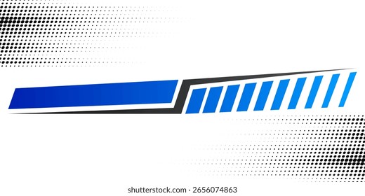 Abstractas diseño moderno con fondo geométrico superpuesto en blanco, azul y negro. Concepto de Anuncio deportivo. Fondo abstracto degradado,