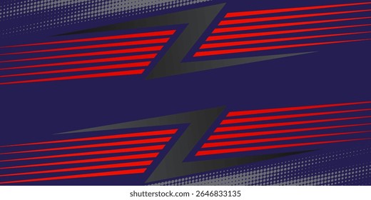 Abstrato design moderno vermelho azul escuro e roxo cores geométrica sobreposição fundo. Conceito de banner de estilo esportivo. Fundo abstrato do gradiente,ilustração vetorial.