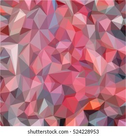 abstract modern design in red and gray polygons triangles, vector illustration