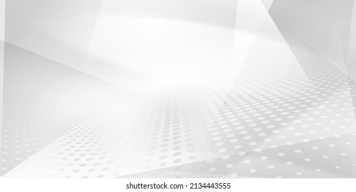 Resumen De La Ilustración Moderna Del Vector De Diseño En Fondo Blanco Y Gris