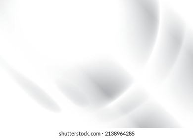 Abstract modern design white and gray gradient background. Vector illustration.