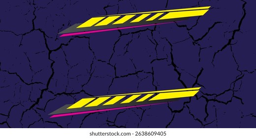 Abstract modern design in yellow ping grey and purple colors with overlapping geometric background. Sport style banner concept.vector