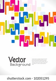 abstract modern designed background. Vector illustration