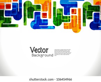 abstract modern designed background. Vector illustration