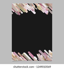 Abstract modern diagonal gradient stripe pattern brochure background template design