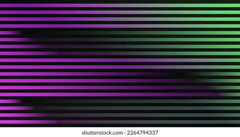 Abstract modern digital background. Colored Banner with neon Stripes. AI technology background.