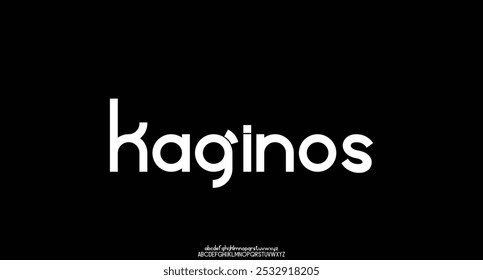 Abstract modern abstract digital tech font. Logo creative font, type, technology, movie, digital, music, movie. Fonts and illustration in vector format. Luxury Font.
