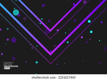 Abstract modern digital technology background design concept, smooth particle wave, big data techno design ,Art wallpaper, Landing page website template. vector eps 