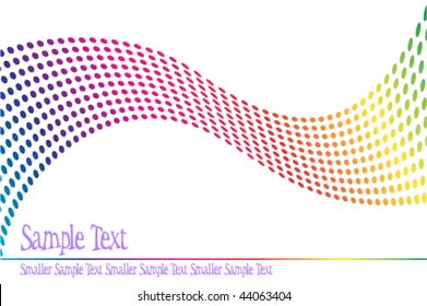 Abstract modern dotted background 2 vector. Also available in raster.