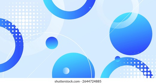 Abstract modern dynamic blue geometric background. vector design concept. Decorative web layout or poster, banner. eps10