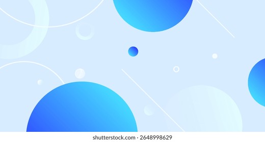 Abstrakter, dynamischer, blauer, geometrischer Hintergrund. Vektordesign-Konzept. 10 EPS