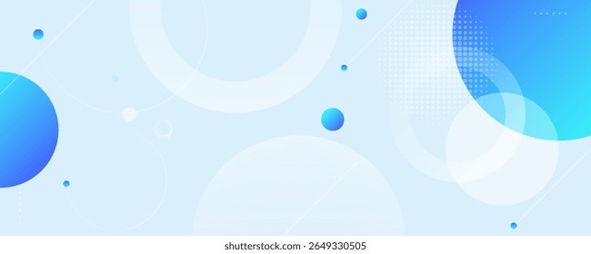 Abstrakter, dynamischer, blauer, geometrischer Hintergrund. Vektordesign-Konzept. Dekoratives Weblayout oder Poster, Banner
