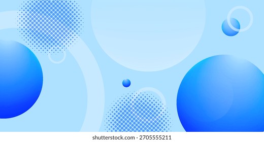 Abstrakter, dynamischer, blauer, geometrischer Hintergrund. Vektordesign-Konzept. Dekoratives Weblayout oder Poster, Banner
