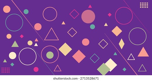 Fondo geométrico azul dinámico moderno Abstractas. Vector