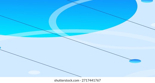Fundo geométrico azul dinâmico moderno abstrato. conceito de design vetorial. Layout web decorativo ou cartaz, banner. eps10
