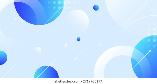 Abstrakter, dynamischer, blauer, geometrischer Hintergrund. Vektordesign-Konzept. Dekoratives Weblayout oder Poster, Banner. EPS10
