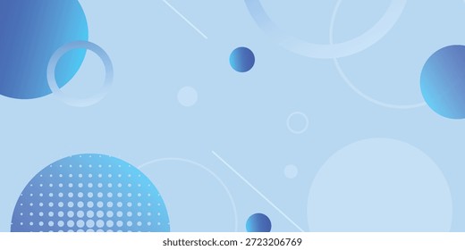 Abstrakter, dynamischer, blauer, geometrischer Hintergrund. Vektordesign-Konzept. Dekoratives Weblayout oder Poster, Banner. EPS10