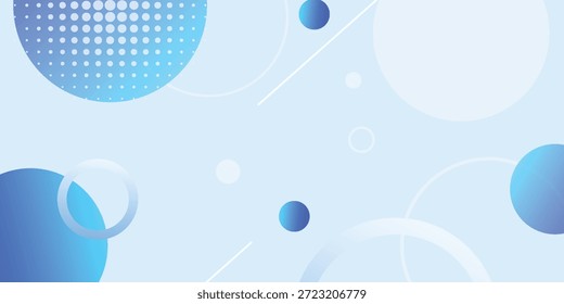 Abstrakter, dynamischer, blauer, geometrischer Hintergrund. Vektordesign-Konzept. Dekoratives Weblayout oder Poster, Banner. EPS10