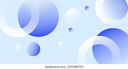 Abstrakter, dynamischer, blauer, geometrischer Hintergrund. Vektordesign-Konzept. Dekoratives Weblayout oder Poster, Banner. EPS10