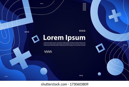 Abstract Modern Dynamic Graphic Element Background.