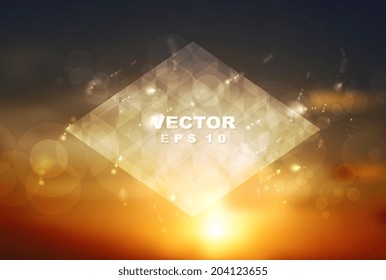 Resumen del elegante y moderno fondo. Vector brillante