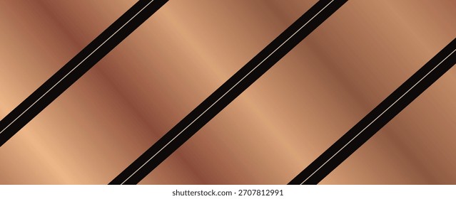 Fondo oscuro elegante moderno abstracto con la línea brillante del oro. Ilustración vectorial elegante lujosa del diseño del tema