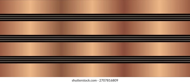 Fondo oscuro elegante moderno abstracto con la línea brillante del oro. Ilustración vectorial elegante lujosa del diseño del tema. EPS 10