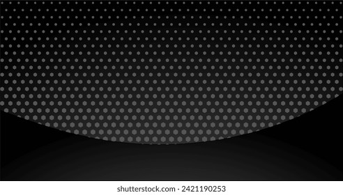 abstract modern elegant dark grey background with halftone