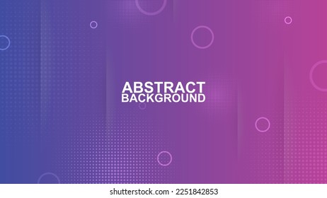 abstract modern elegant design background with circle and halftone shape in blue and purple color vector illustrations EPS10