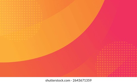Abstract modern elegant design, trendy colorful vector background. Modern abstract cover design. Orange abstract background layers papercut design vector.