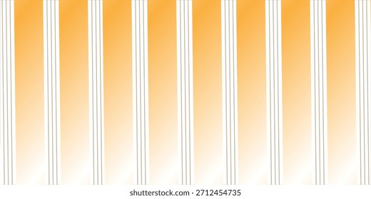 Fondo blanco elegante moderno abstracto con línea naranja brillante. Ilustración vectorial de diseño temático elegante de lujo. Moderno