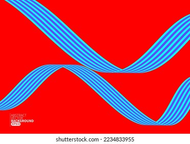 Abstract modern flow line digital technology, design concept background and wallpaper, vector eps
