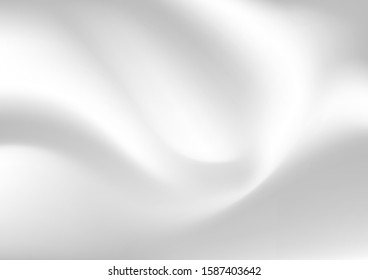 Abstract modern fluid white background. Vector eps 10.