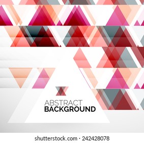Abstrakter moderner Flyer - Broschüren-Design-Vorlage, geometrischer Hintergrund