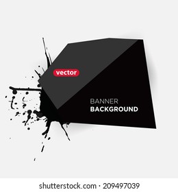 Abstract modern frame for business futuristic design and 