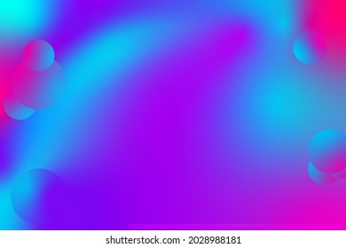 Abstract Modern Futuristic Colorful Liquid Shape Vector.