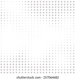 Abstract modern futuristic halftone background vector illustration.