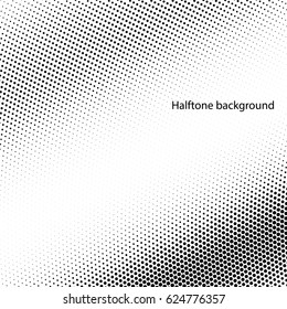 Abstract modern futuristic halftone background. vector illustration