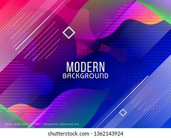 Abstract modern futuristic vector background