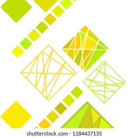 Abstract modern geometric background