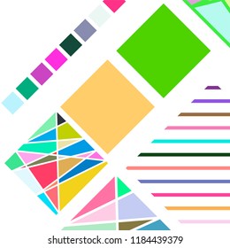 Abstract modern geometric background