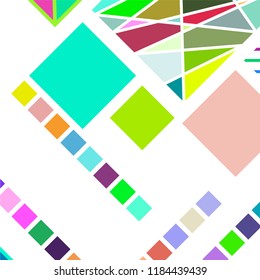 Abstract modern geometric background