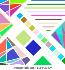 Abstract modern geometric background