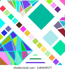 Abstract modern geometric background