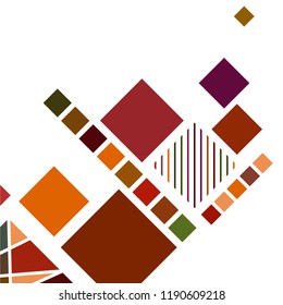 Abstract modern geometric background