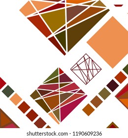 Abstract modern geometric background